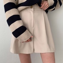 피핀 여성용 러블리 핀턱 하프 팬츠 #79453