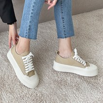 파이 여성용 배색 키높이 스니커즈 5cm P153