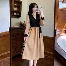 여성용 리엘로코 랩 롱 원피스 CH-2212830