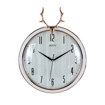 제스코 헌팅트로피 벽시계, 로즈골드 + 화이트