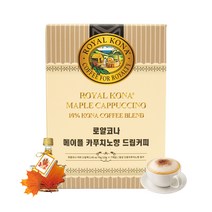 로얄코나 메이플 카푸치노향 드립커피, 10g, 7개