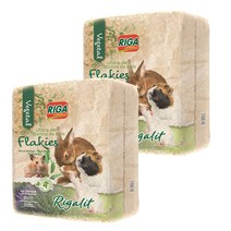 RIGA 리가릿 소동물 톱밥베딩 라벤더향, 1kg, 2개