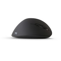 TG삼보 HEALING 인체공학 버티컬 무선마우스 TG-TM618G + 맥스틸 와이드게이밍 패드 X3-PAD 세트, 블랙