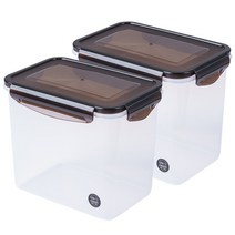 나누담 클래식 식빵보관 밀폐용기 3700ml, 단품, 2개