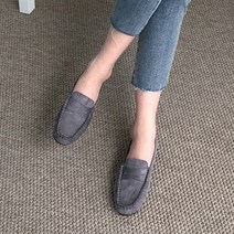 릴렉티브 여성용 데일리 심플 스웨이드 로퍼 2