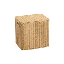 하우스레시피 PP라탄 높은형 바스켓, 베이지, 1개