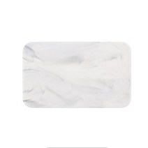 무다스 대리석 패턴 플레이트 악세사리 수납 다용도 인테리어 트레이, 그레이
