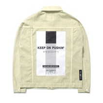 큐티에잇 남성용 DA Box Pigment Trucker자켓