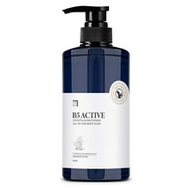 살림백서 옴므 액티브B5 오푼티아 앤 판테놀 올인원 바디워시, 1개, 500ml