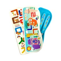 르번 한글나라 베이직 스푼포크 수저케이스 세트, 스푼 + 포크 + 수저케이스 2p, 혼합색상