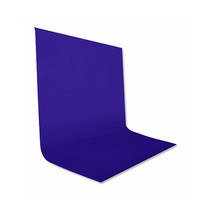 크로마키 스크린 유튜브 스튜디오 사진 배경지 1.5 x 2 m, 블루, 1개