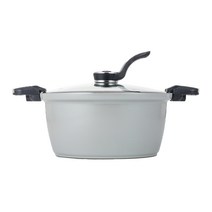 램프쿡 IH 진공 양수냄비, 회색, 24cm