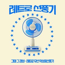 무선선풍기 레트로 탁상용 선풍기 사무실 회전 저소음 인테리어 선물용, BI-DF2