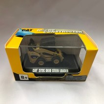 다이캐스트 자동차 모형 버스 비행기 어른 장난감 CAT 불도저 지게차 로더 굴삭기 후크 엔지니어링 차량 모델 수집용 장식품 1160, skid steer loader