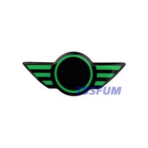 유니온 잭 자동차 핸들 엠블럼 스티커 미니 쿠퍼 S JCW R50 F54 액세서리, 02 D