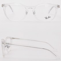 RAYBAN 정품 RB5386D 2001 53mm 레이벤 뿔테안경 투명프레임