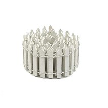 차폐휀스 담장공사 단독 주택 카페 담장 펜스 정원 마당 mini small fence barrier 나무 공예 울타리 diy 키트 식물 화분 조경 장식 액세서리 미니어처, a