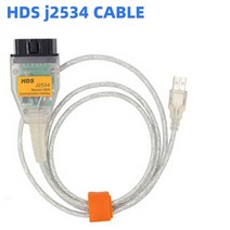 자동차 진단케이블 차량진단케이블 White HDS Diagnostic Cable Software V3.016 for Honda with Double Board Car Scanne, 단일옵션