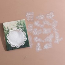 애완 동물 투명 스티커 레이스 시리즈 스크랩북 용품 정크 저널 DIY 문구 장식 30 개/팩, E