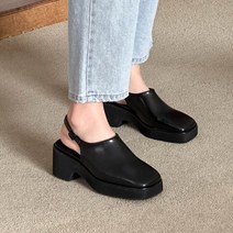 [데일리허니]2339_각코 가보시 플랫폼 심플 슬링백 힐 7cm