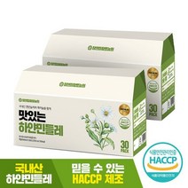 참앤들황토농원 맛있는 하얀민들레 진액 90ml x 30포 2박스 822111