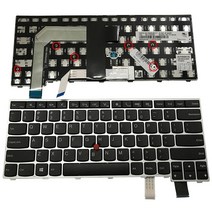 고품질LENOVO T460S T460P T470S T470P ThinkPad 13 S2 2nd 노트북 용 미국/영국/SP/FR 영어 백라이트 키보, 02 No backlight US, 한개옵션1, 한개옵션2