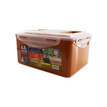 황토진공누름이 / 누름독 김치통 장아찌통 밀폐용기 보관용기 김장용기, 6-1호(8.5L), 1개