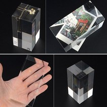 큐브 아크릴받침대 10CM 아크릴매대 상품진열 제품진열대
