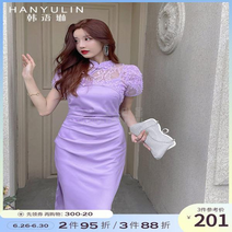 하와이 옷차림 여름 바스락 원피스 냉장고 롱비치 결혼식 복장 새로운 디자인 감각