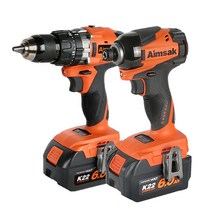 아임삭 21.6V 충전해머드릴 임팩드릴 콤보세트 BL22TM8, 1개
