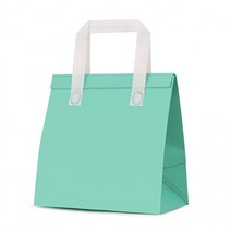 부직포 냉온 쇼핑백가방 민트(22.5cmx26cm) 보냉가방 런치백, 네이비(b)