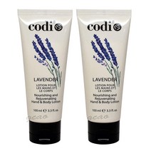 Codi 라벤더 핸드 & 바디 로션 영양 및 재생 93.6g(3.3온스) (2팩) 코디(codi)