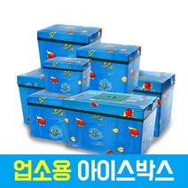 리빙월드 스티로폼아이스박스 업소용 대형 5호 52L (물고기), 1개, 1개