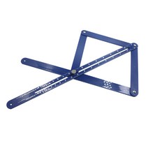 38cm 45cm 다기능 각도기 목공 모델 공예 각도 광장 도구 코너 각도 파인더 도구 광장 눈금자 각도기, 02 450MM