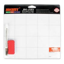 티테크 자석 패드 소형부품 유실방지(JM-Z09)/각종 스마트폰 전자제품 등의 수리 작업시 잃어버리기 쉬운 소형 나사등의 유실방지/자석패드/마카펜/보드 크리너