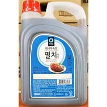 멸치액젓(대상 3K) / 청정원 대나무숙성 3kg, 1개