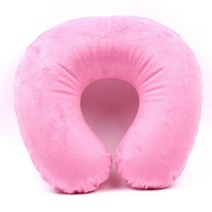레이평탄화 자충매트 카니발차박매트 차박매트 풍선 베개 여행 에어 쿠션 캠프 해변 자동차 비행기 머리 휴, 03 pink, 기아