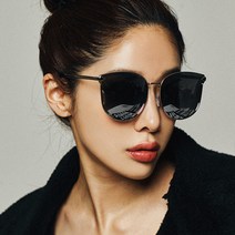 하루홀릭 오버사이 동그란 캣츠아이 편광 컬러 미러 여성선글라스 SU-5590