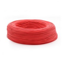 전선 2M/5M UL1007 PVC 주석 도금 구리 와이어 케이블 30/28/26/24/22/20/18/16 AWG 화이트/블랙/레드/옐로우/그린/블루/그레이/퍼플/브라운/오렌지, [04] red, [06] 20 AWG, [01] 5m