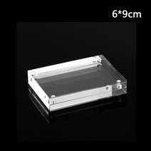 크리스마스 선물 아크릴 지우기 사진 프레임 크리 에이 티브 크리스탈 그림 프레임 침실 데크 장식 55x82mm 60x90mm 75x105mm 100x150mm, 6x9cm