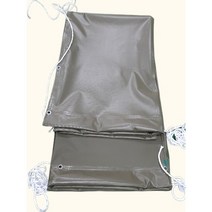 화물차 호로 타포린PVC 방수포, 주황색