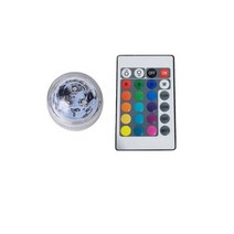 어항 수초 수족관 수조 조명 원격 제어 rgb 잠수정 led 수중 라이트 야간 램프 물고기 탱크 연못 수영장 웨딩 파티 꽃병 장식, 1 램프 1 컨트롤러