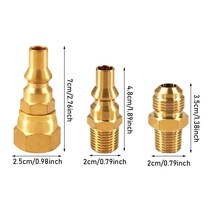 자동절체기 회로 자동 차단기 이중전원 캠핑카 프로판 용 가스 기기 누출 방지 액세서리 분리 어댑터 키트, 한개옵션0