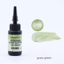 에폭시레진 24 색 10ML UV 수지 접착제 키트 드릴 플래시 에폭시 세트 자외선 경화 DIY 진주 광택 보석 만들기 용품, [02] 6