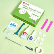 내성발톱교정기 네일 그루브 내향성 교정 염증 정형 발톱 패치 롱 살 특수 나이프 세트 롤, [04] 보통 + 보정 스티커 40개