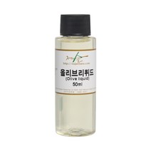 [자연의숲] 올리브리퀴드 50ml 가용화제 천연보습제 클렌징오일만들기 화장품재료 석고방향제 천연화장품 자연의숲, AS020 올리브리퀴드50ml