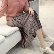 웬디즈갤러리 벨벳 플리츠 스커트 SSK002