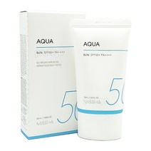 미샤 올 어라운드 세이프 블록 아쿠아 선 젤 SPF50+ PA++++, 50ml, 1개