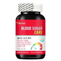 오로니아 블러드 슈가 케어 90캡슐 코로솔산 식후 혈당 관리 바나바잎 호로파씨 서양산사자잎 추출물 당케어 당뇨영양제 캐나다산, 1개, 90정