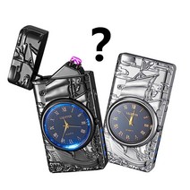 TIKIUKI Arc Lighter 방풍 불꽃 없는 라이터 전기 충전식 플라즈마 캔들 향용 그를 위한 선물 (색상) 503042, Ship-black Or Silver